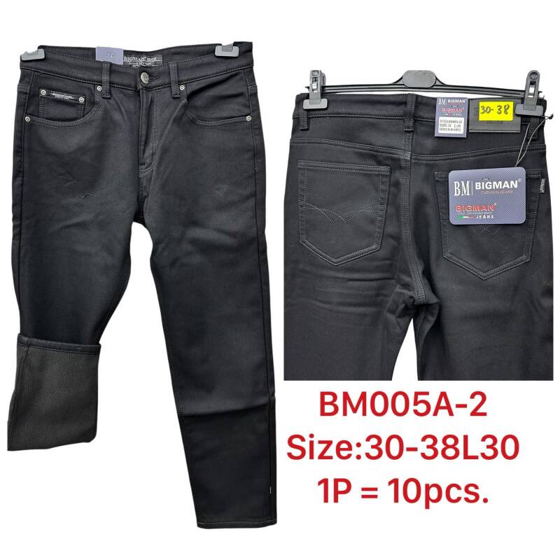 Spodnie jeansy meskie Roz 30-38, 1 Kolor Paczka 10 szt